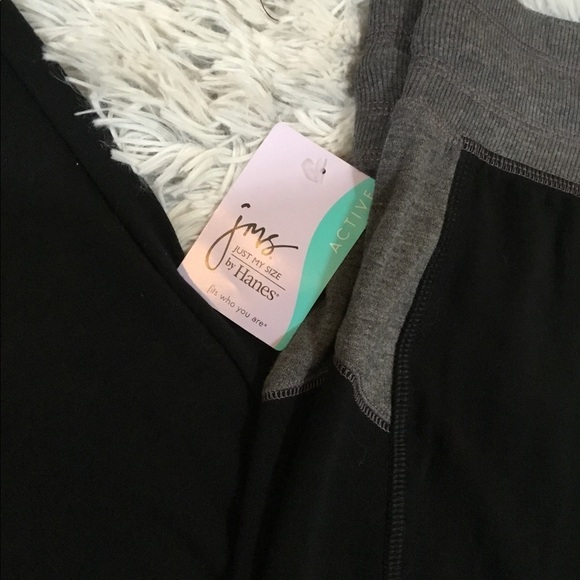 JUST My Size french terry pant 1X (16W) - Picture 3 of 11